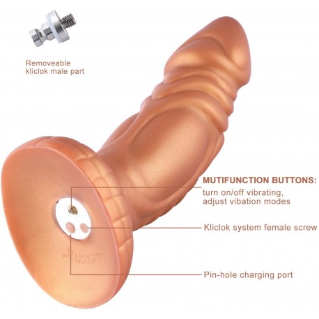 Hismith  Rhinoceros Silicone Dildo Rechargeable